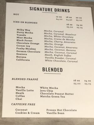 Menu photo 7 The Coffee Corner Santee, CA Menu photo 7 The Coffee Corner Santee, CA