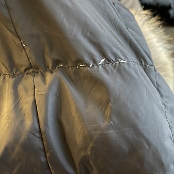Davis Imperial Cleaners - Stuffing or some kinda material peeking through the seams after cleaning - Dry Cleaning Near Me - Chicago, Illinois