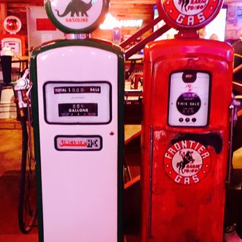 Cook's Garage - Uh! This vintage decor is mind blowing.. Come on! - New American Near Me - Lubbock, Texas