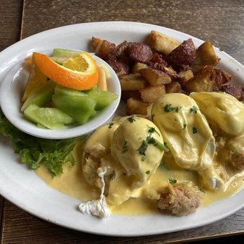 Rosine's Restaurant - Crab avocado benedict - American Near Me - Monterey, California Rosine's Restaurant - Crab avocado benedict - American Near Me - Monterey, California