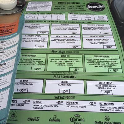 Menu photo 2 Foodie La Plata, C