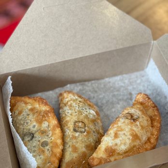 Chalos - Three different kinds empanadas - Coffee & Tea Near Me - San Francisco, California Chalos - Three different kinds empanadas - Coffee & Tea Near Me - San Francisco, California