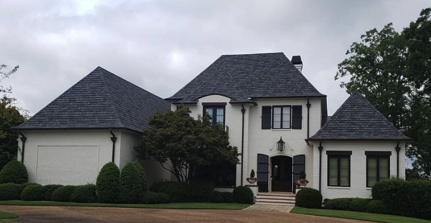 Slide of Purple Turtle Roofing