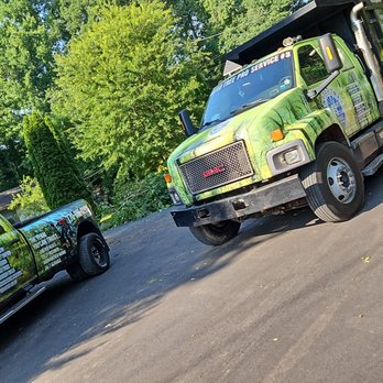 United Tree Pro Service - a green truck and a yellow truck - Tree Services Near Me - Marietta, Georgia United Tree Pro Service - a green truck and a yellow truck - Tree Services Near Me - Marietta, Georgia
