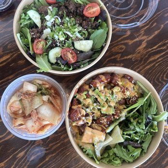 BBQ+RICE - Studio City - Bulgogi Salad, Kimchi, Spicy Mayo Chicken Bowl - Korean Near Me - Studio City, California