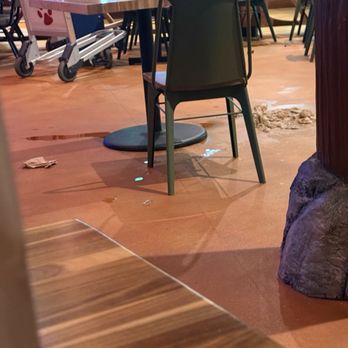 Great Wolf Lodge - This mess was never cleaned the entire time we were here. - Resorts Near Me - Webster, Texas