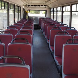 MyBus Charters - Interior view of unit 59.