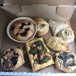 a variety of pastries a variety of pastries