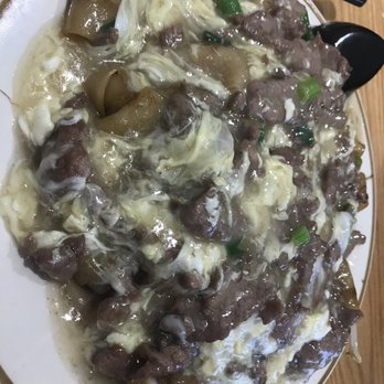Like Cafe - Beef noodles with egg sauce - Breakfast & Brunch Near Me - Brooklyn, New York Like Cafe - Beef noodles with egg sauce - Breakfast & Brunch Near Me - Brooklyn, New York