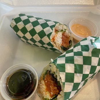 Poke N Salad - Pokeritto with Tempura - Poke Near Me - Winchester, California