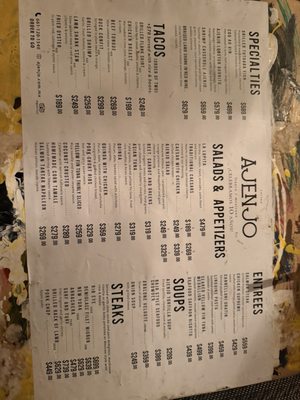 Menu photo 1 Ajenjo Rosarito, BCN Menu photo 1 Ajenjo Rosarito, BCN