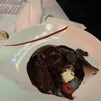 Carnivale Chicago - Ruby chocolate globe - Latin American Near Me - Chicago, Illinois