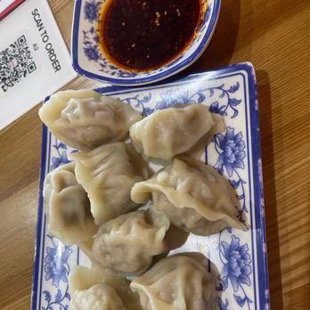 Mr. Noodle - Pork & Green Onion Dumplings(8) (8) - Chinese Near Me - Henrico, Virginia Mr. Noodle - Pork & Green Onion Dumplings(8) (8) - Chinese Near Me - Henrico, Virginia