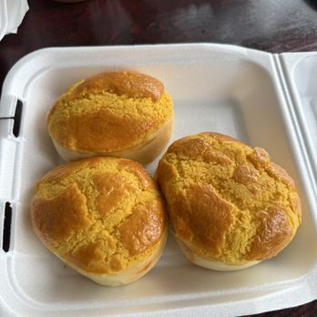 Wah Sing Dim Sum - Pineapple Bun Custard - Dim Sum Near Me - San Gabriel, California Wah Sing Dim Sum - Pineapple Bun Custard - Dim Sum Near Me - San Gabriel, California