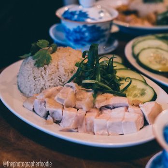Ginger & Scallion - Poached chicken IG: @thephotographerfoodie - Thai Near Me - Seattle, Washington Ginger & Scallion - Poached chicken IG: @thephotographerfoodie - Thai Near Me - Seattle, Washington