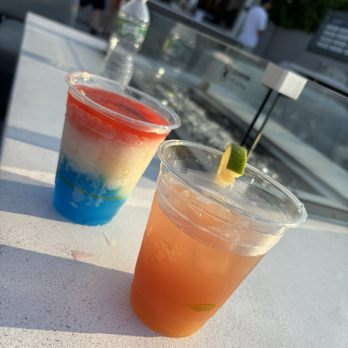 Cooper Bluff - The M'erica f--yeah spiked slush and the Tappen Sex on the Beach cocktail - Bars Near Me - Oyster Bay, New York Cooper Bluff - The M'erica f--yeah spiked slush and the Tappen Sex on the Beach cocktail - Bars Near Me - Oyster Bay, New York