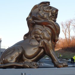 The Theater - If you see this lion, you are close to The Theater entrance.