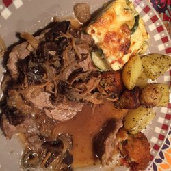 Ô Delices - Rôti de veau aux chanterelles
