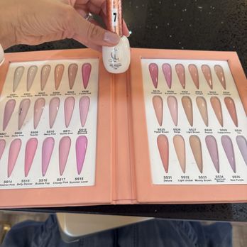 Shiloh Nails & Spa - Looking for a natural or light pink gel? Check out the sunset collection. Documenting so I remember: I like #7! - Nail Salons Near Me - Windsor, California