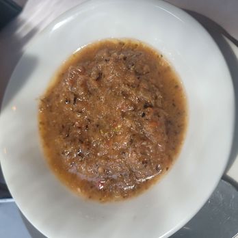 Ritrovo Playa Vista - Unknown?? It taste like salsa and they served it with bread pieces!! - Italian Near Me - Los Angeles, California Ritrovo Playa Vista - Unknown?? It taste like salsa and they served it with bread pieces!! - Italian Near Me - Los Angeles, California