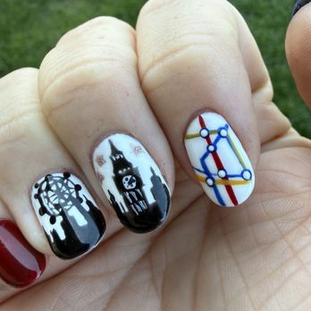Lovely Nails & Spa - London themed nails - Waxing Near Me - Santa Maria, California Lovely Nails & Spa - London themed nails - Waxing Near Me - Santa Maria, California