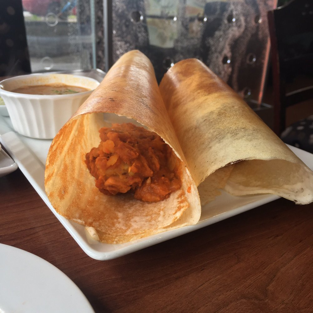 Kalai's Dosa Hut - Chicken masala dosa - Indian Near Me - Vancouver, British Columbia Kalai's Dosa Hut - Chicken masala dosa - Indian Near Me - Vancouver, British Columbia