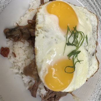 Deck. - Braised Beef Loco Moco - Hawaiian Near Me - Honolulu, Hawaii