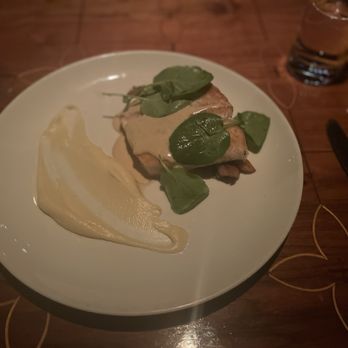 Eleven - Halibut and parsnip puree - New American Near Me - Pittsburgh, Pennsylvania Eleven - Halibut and parsnip puree - New American Near Me - Pittsburgh, Pennsylvania