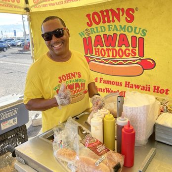 John's World Famous Hawaii - The chef! - Hot Dogs Near Me - Honolulu, Hawaii John's World Famous Hawaii - The chef! - Hot Dogs Near Me - Honolulu, Hawaii