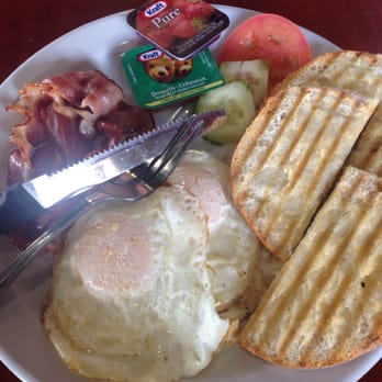 Caldense Bakery & Cafe - 2 eggs, bacon and sourdough bun with a sparkling water for $9 - Desserts Near Me - Vaughan, Ontario