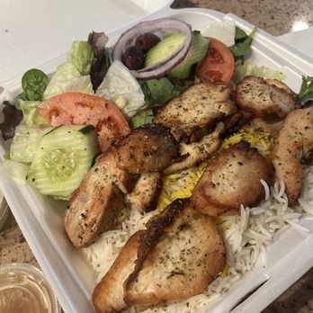 Gyros & More - Chicken Rice Plate - Greek Near Me - Turlock, California