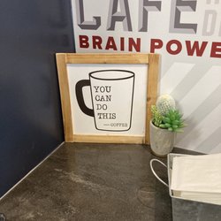 Cafe X - Picture on counter