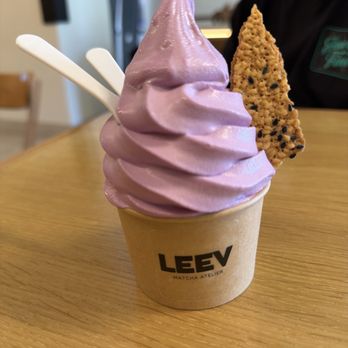 Leev Matcha Atelier - Ube soft serve - Desserts Near Me - Las Vegas, Nevada Leev Matcha Atelier - Ube soft serve - Desserts Near Me - Las Vegas, Nevada