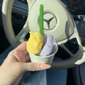 Chillax - Passion fruit and Ube BingSoo - Ice Cream & Frozen Yogurt Near Me - Houston, Texas Chillax - Passion fruit and Ube BingSoo - Ice Cream & Frozen Yogurt Near Me - Houston, Texas