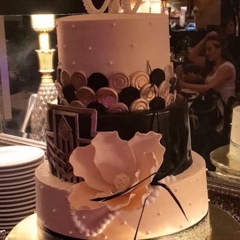 The Exclusive Cake Shop - Beautiful Gatsby themed wedding cake. - Bakeries Near Me - San Antonio, Texas The Exclusive Cake Shop - Beautiful Gatsby themed wedding cake. - Bakeries Near Me - San Antonio, Texas