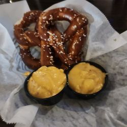 The Pitch on Butler - Soft Pretzel with Guinness beer cheese