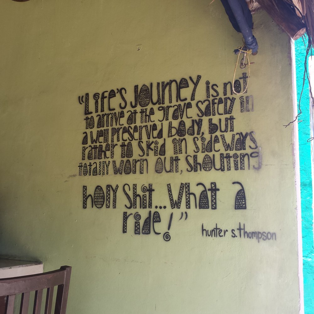 The Drunken Mermaid - Would like to be able to say the same, the day I leave this Earth................ - Cocktail Bars Near Me - Isla Mujeres, ROO