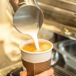 Aroma Café & Grill - A lucky goat roast cappuccino