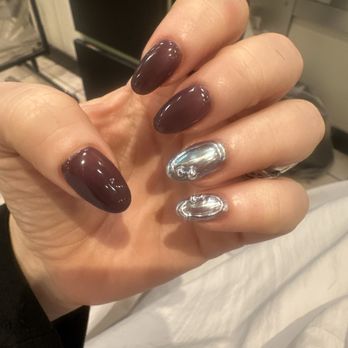Akiko Nails - Two specialty nails of the monthly special. - Nail Salons Near Me - New York, New York