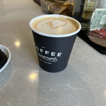The Coffee Movement - Vanilla rosemary latte (hot) - Coffee & Tea Near Me - San Francisco, California