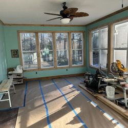 MRC Construction & Remodeling - Paint and trim work on addition