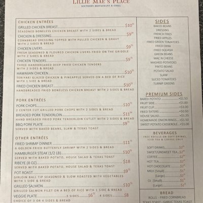Menu photo 3 Lillie Maes Place Chattanooga, TN