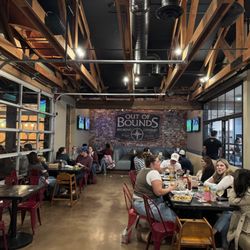 Out of Bounds Craft Kitchen and Biergarten - One of the indoor seating areas