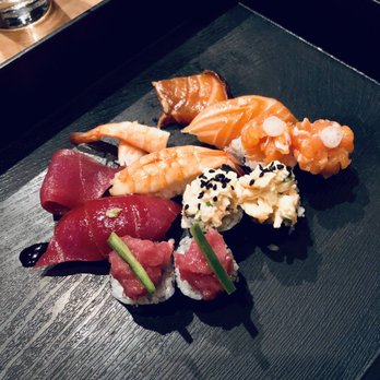 SUSHI-SAN - Express Sushi and Sashimi Lunch 3pc Sashimi 3pc Nigiri 6pc Maki - Sushi Bars Near Me - Chicago, Illinois SUSHI-SAN - Express Sushi and Sashimi Lunch 3pc Sashimi 3pc Nigiri 6pc Maki - Sushi Bars Near Me - Chicago, Illinois