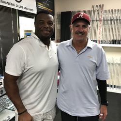JessyJames Golf - Baseball hall of famer Ken Griffey,Jr. with Richard May at JesseJames Golf