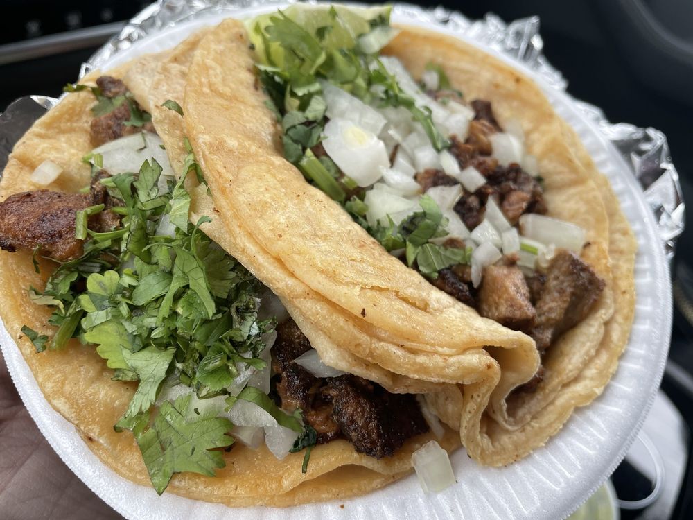 Food from Tacos El Portal