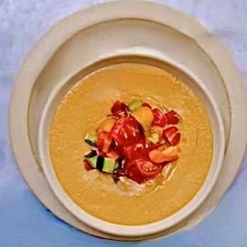 Goop Kitchen - Summertime Tomato Gazpacho soup served chilled - Pizza Near Me - San Diego, California Goop Kitchen - Summertime Tomato Gazpacho soup served chilled - Pizza Near Me - San Diego, California