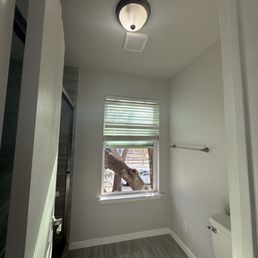 Bathroom paint job