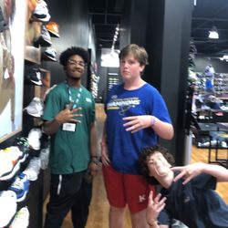 Dick’s sporting goods - Me and my boy trevon