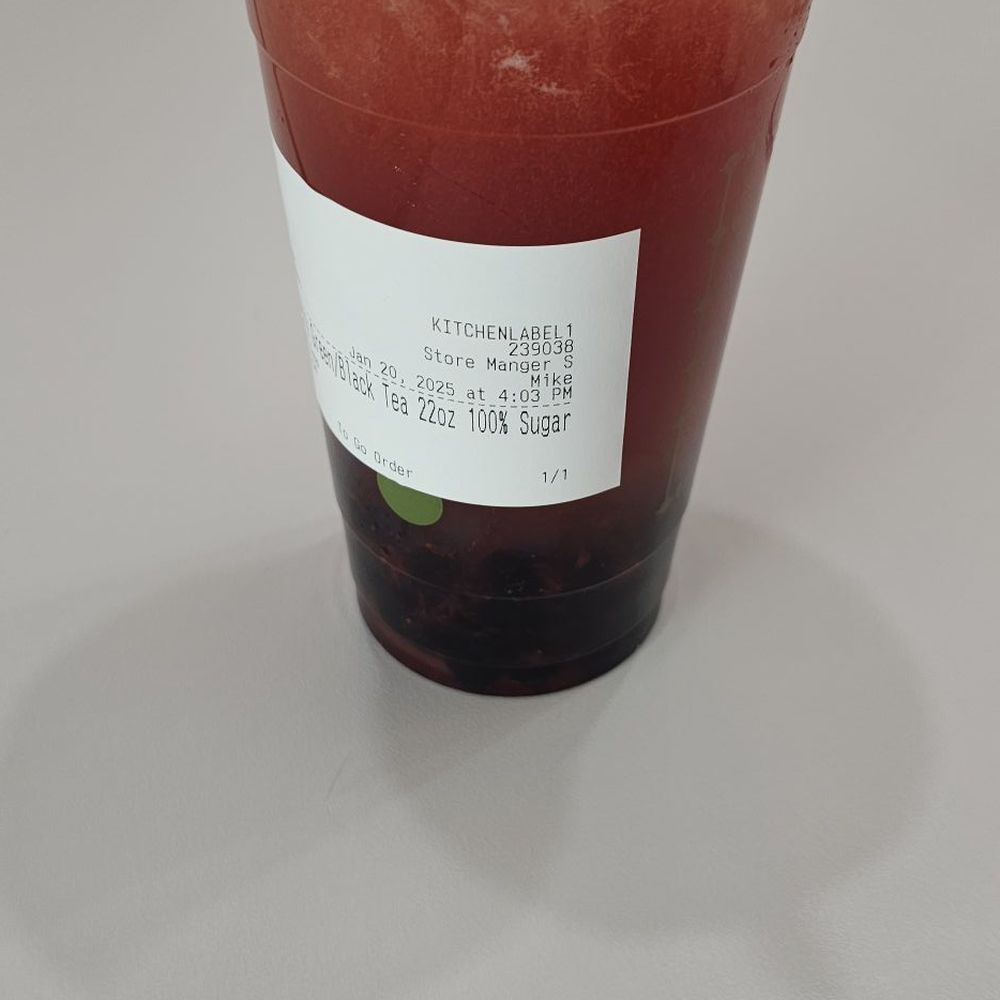 Second drink. Tasted okay.